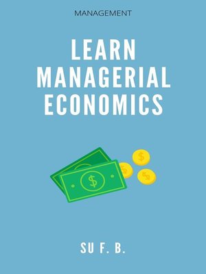 cover image of Learn Managerial Economics